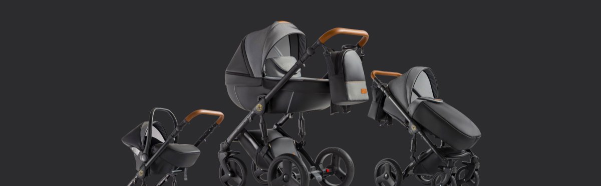 MB140199 Krausman Sistema de viaje 3 in 1 Nexxo Black Silla de paseo, Carrito con capazo y Silla de coche Design Made In Germany - Imagen 9