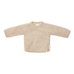 MB200403 Cardigan de punto beige