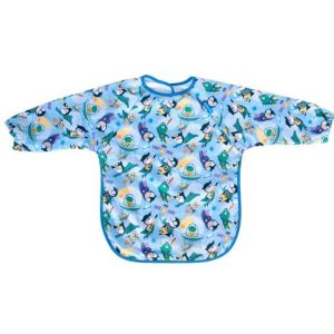 MB200165 Babero impermeable con mangas – Superheroe