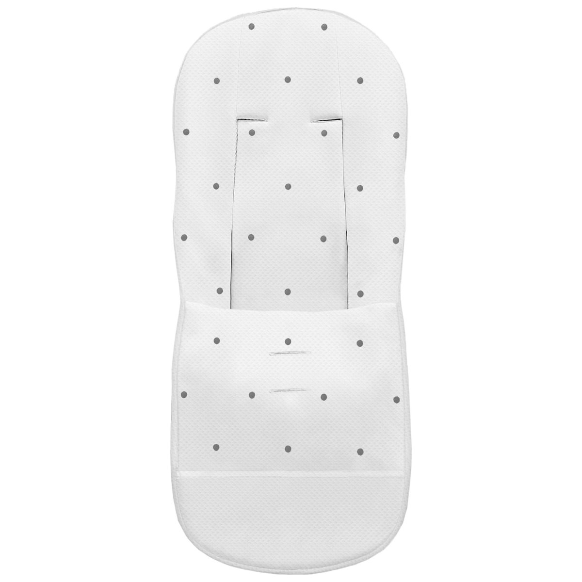 334 Fundas Silla Mel Napoles Blanco Bordado Bodoques Gris