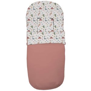 0165 Sacos Silla Dinos 2 Rosa